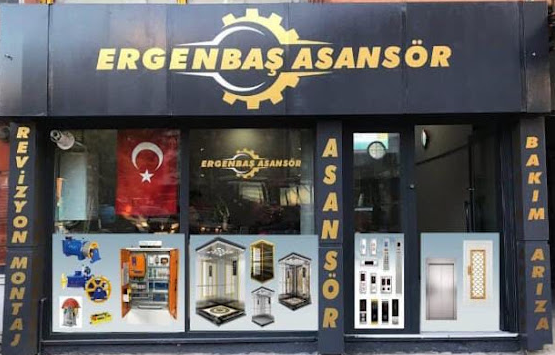 Ergenbaş Asansör Kırklareli mağaza vitrini